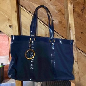 Cotton Canvas Tory Burch Tote